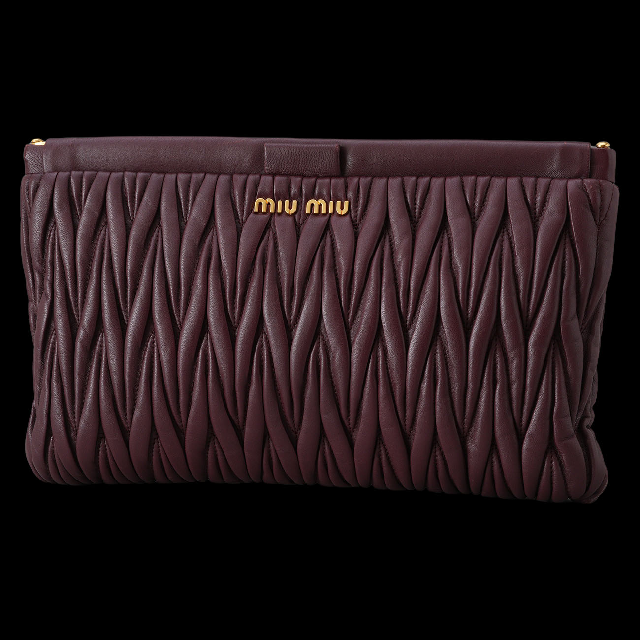 MIU MIU(USED)미우미우 마테라쎼 클러치